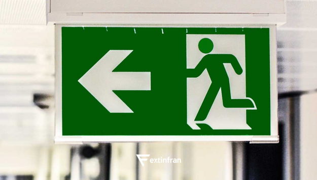 EXTINFRAN_sinalização de emergência EXTINFRAN_sinalização de emergência